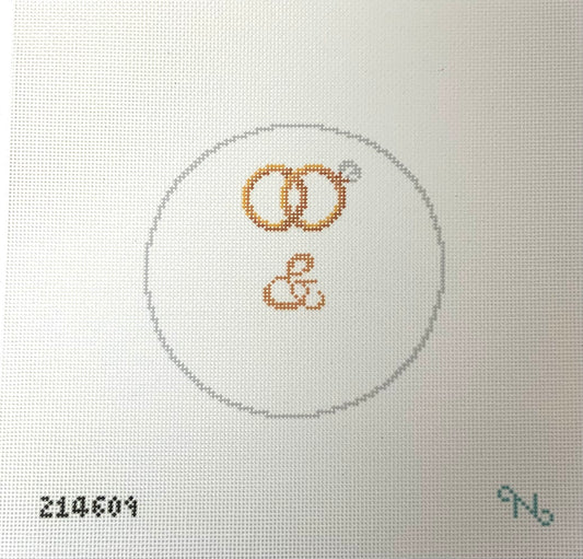 Wedding Rings and Monogram