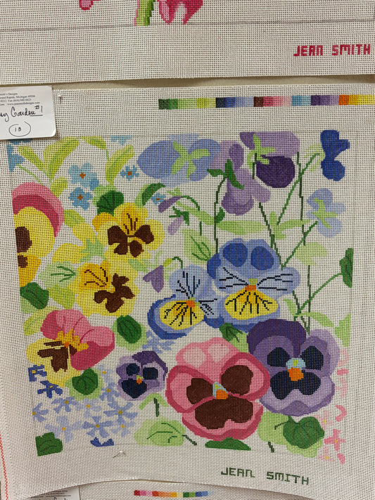 Large Pansy Garden #1
