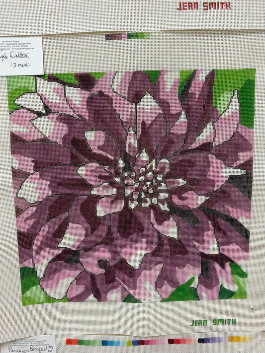 Large Purple Dahlia