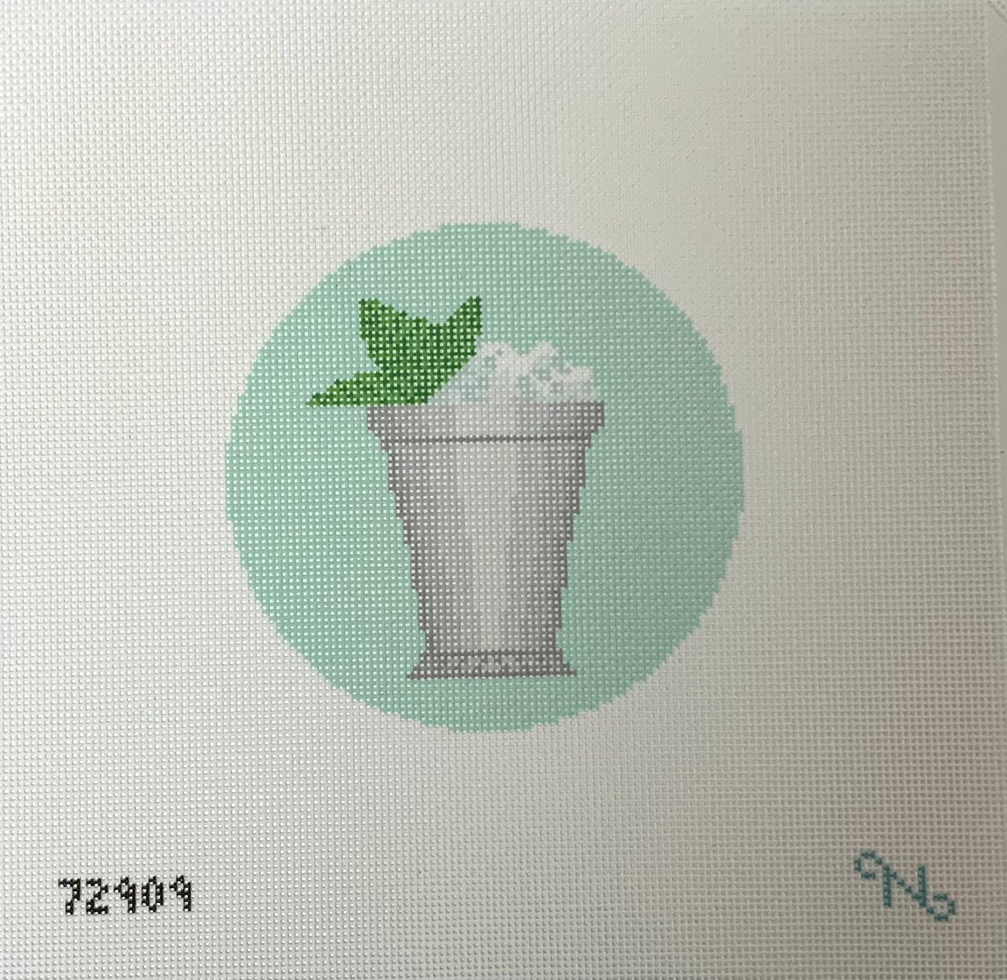 Mint Julep on Aqua
