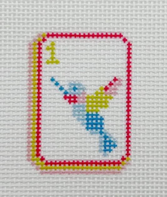 Bam Bird Mahjong Mini Tile