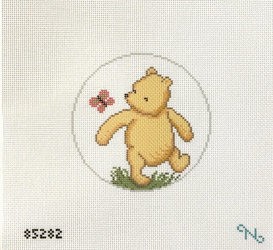 Pooh with Butterfly Round