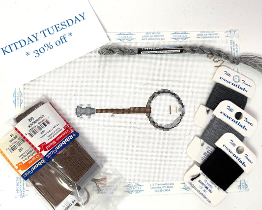 KITDAY TUESDAY 30% off  Banjo Ornament - Only 1 Available $96.25 - 30% = $67.38