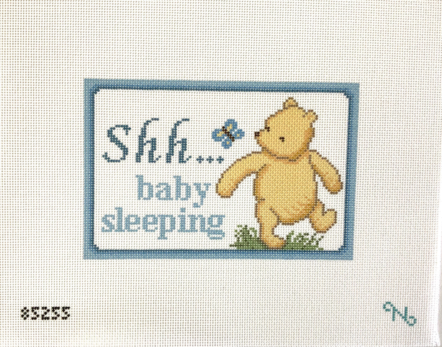 Baby Sleeping Pooh Blue