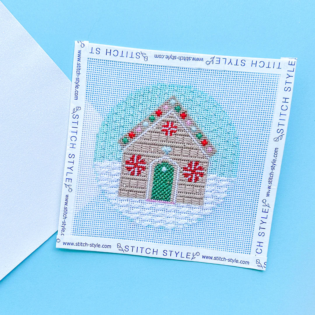 Gingerbread House with Stitch Guide SS-138