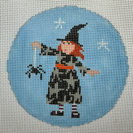 Witch with Spider