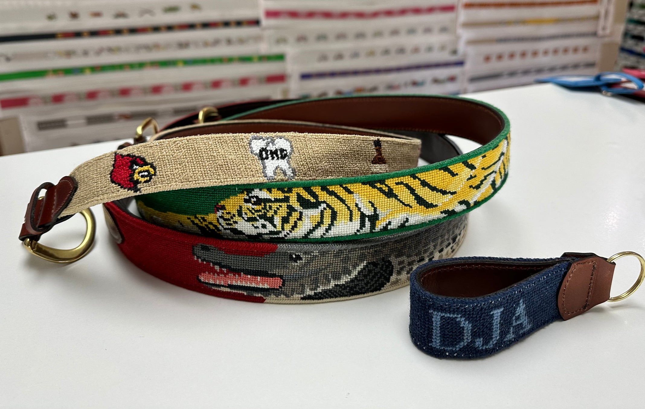 Louisville Needlepoint Belt main image 1
