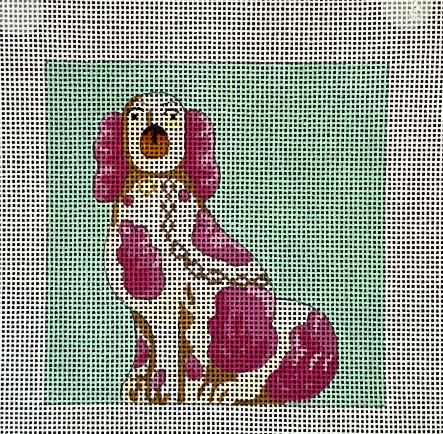 Pink Staffordshire Dog