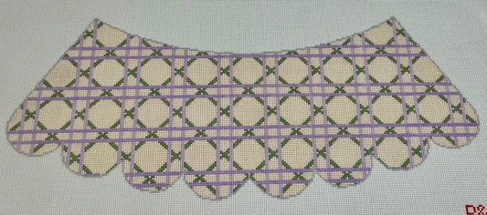 Lavender Cane Lampshade