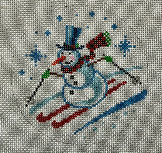 Frosty Loves Skiing