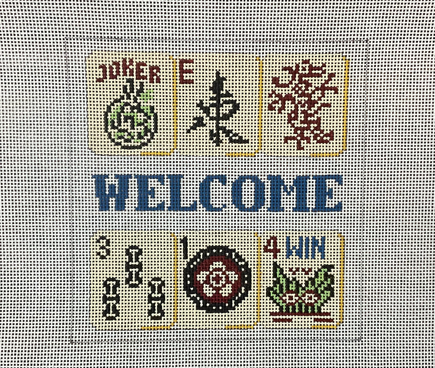 Mahjong “Welcome”