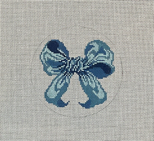 Mini Blue Bow Blue