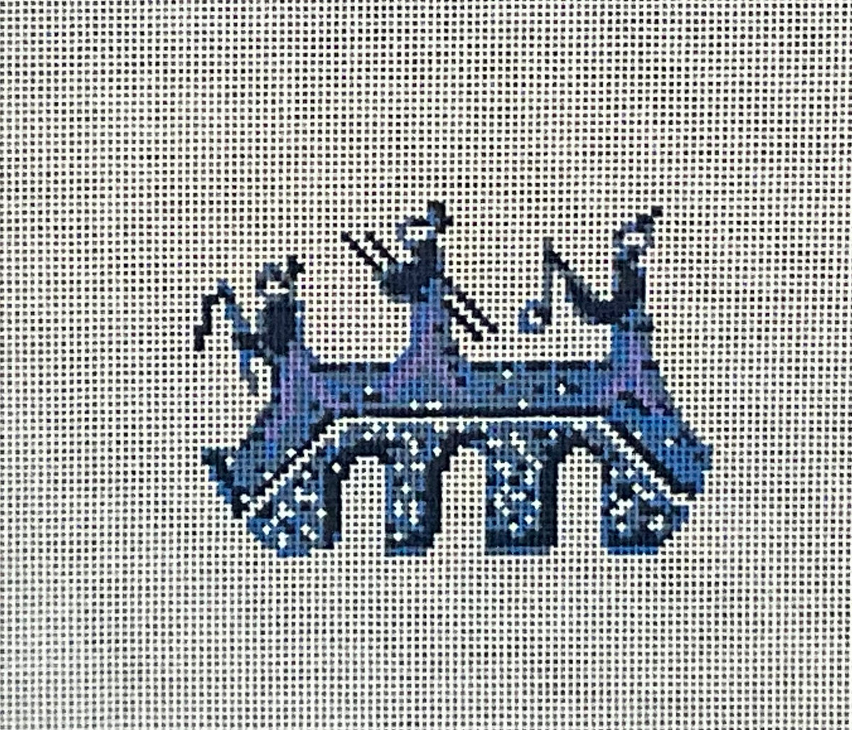 Blue Willow Deconstructed Bridge – STITCH