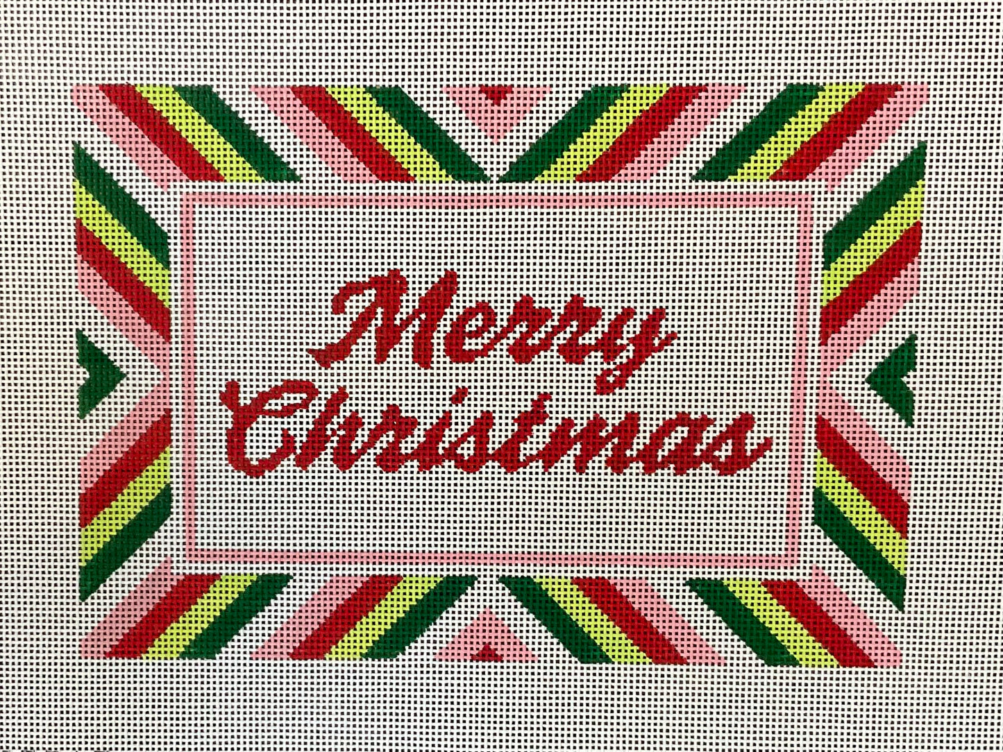 Merry Christmas Stripe Tray