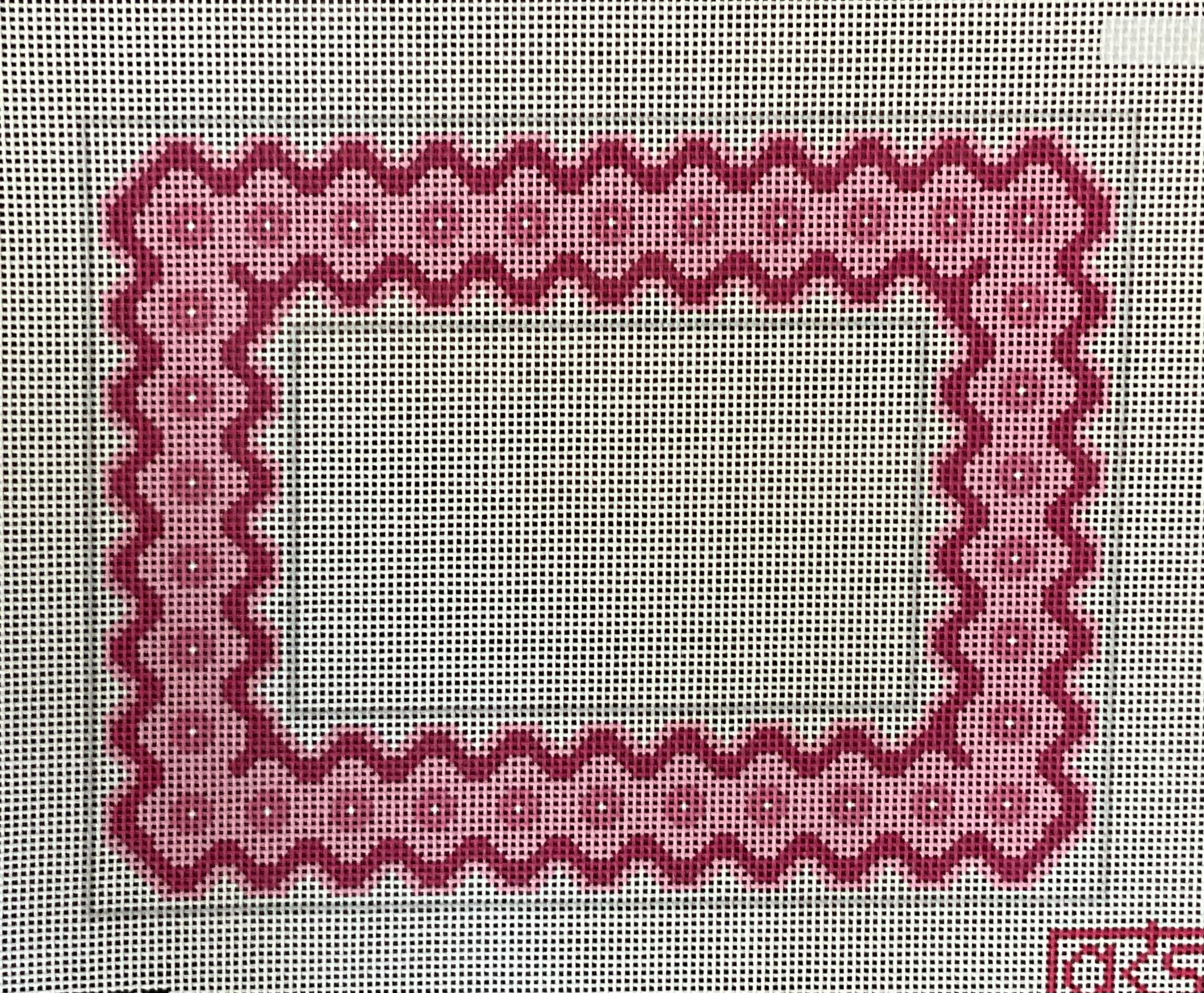 Ric Rac Frame Pink – STITCH