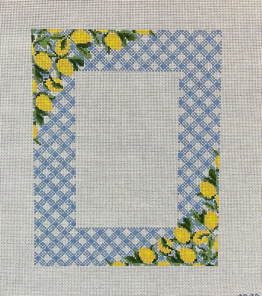 Frame Lemons on Blue