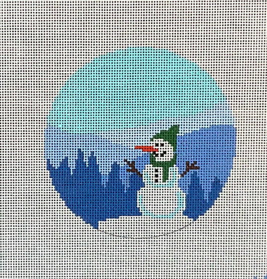 Smokey Mountain Snowman