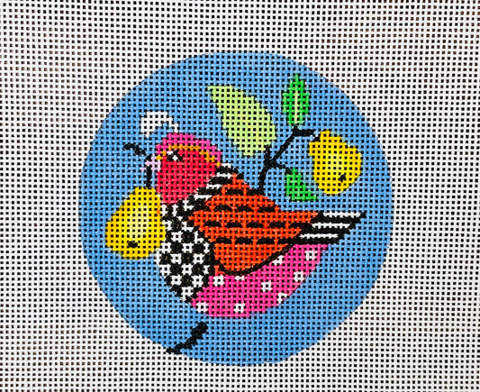 Partridge and Pear Colorful