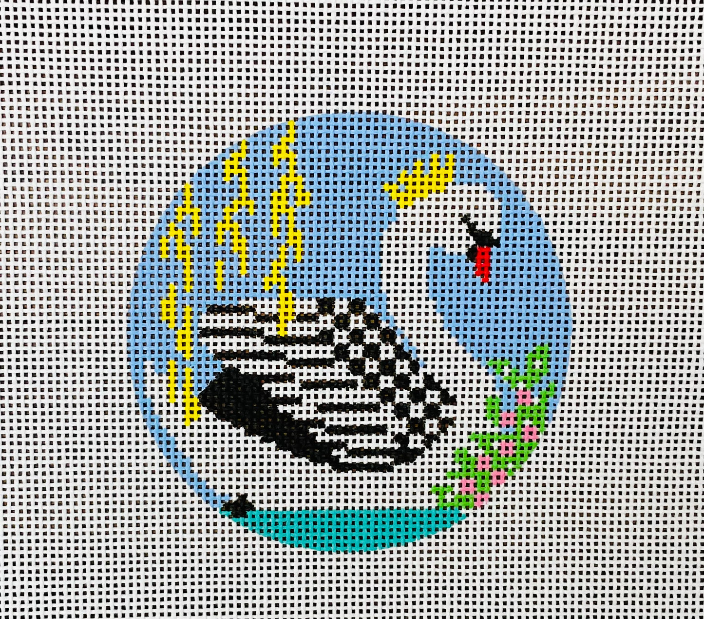 Seven Swans a Swimming