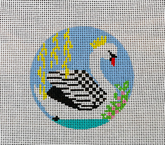 Seven Swans a Swimming