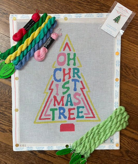 Oh Christmas Tree Kit - Includes Premium Threads and Needle Minder