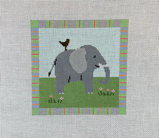 Elephant 5” Square