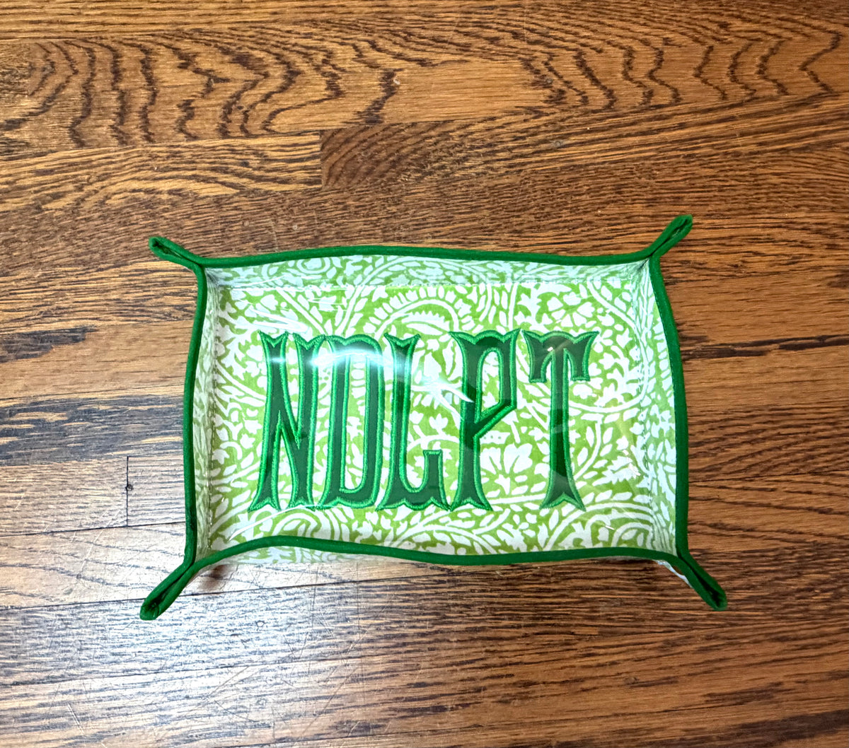 NDLPT Green Geometric Project Tray