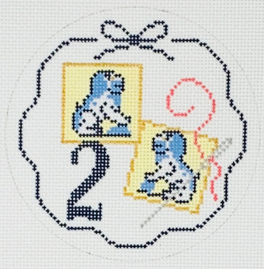 2- Foo Dog Needle Minders