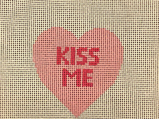 Heart Pink Kiss Me