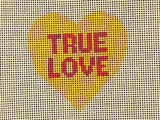 Heart Yellow True Love