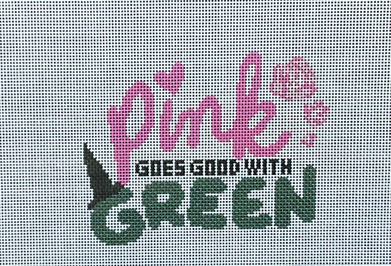 Pink Goes Good with Green