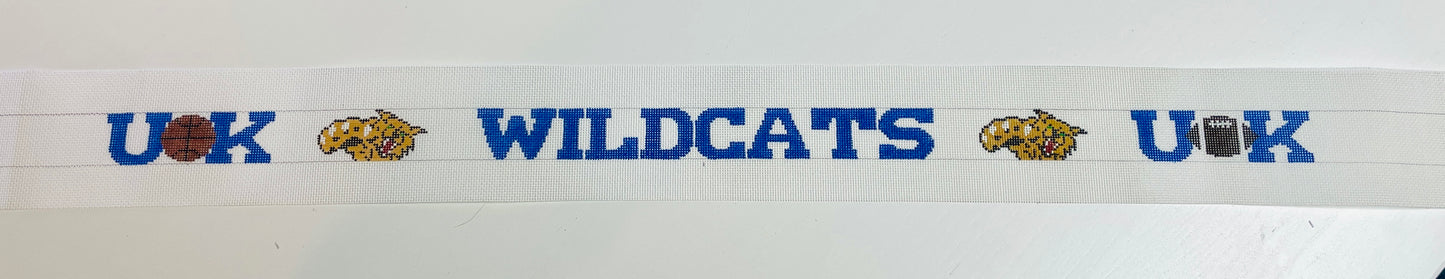 Belt University of Kentucky Wildcats with Basketball Football and Wildcat