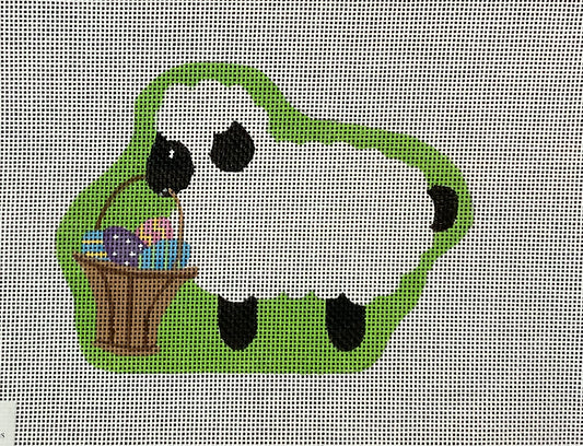 Lamb with Basket