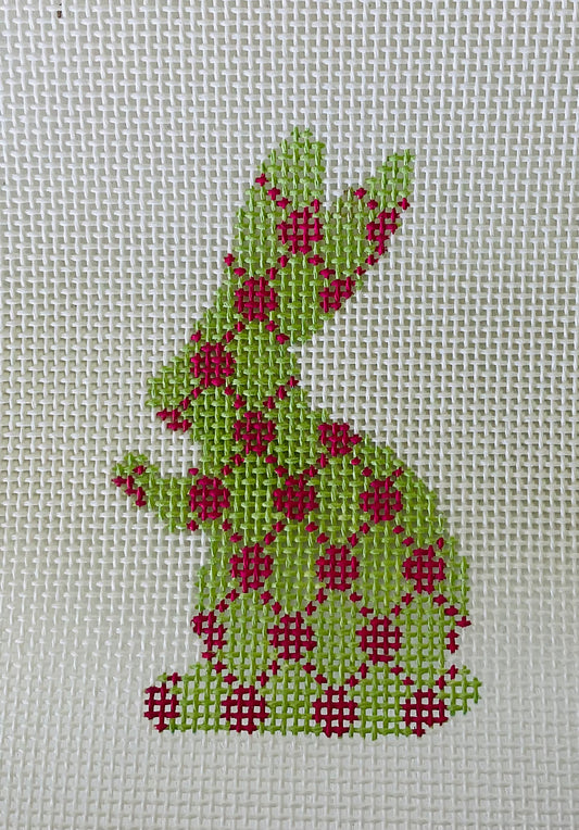 Pink and Green Bunny