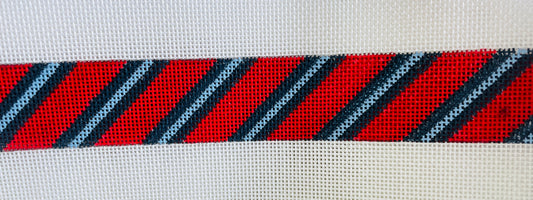 Belt Striped Red/Blue