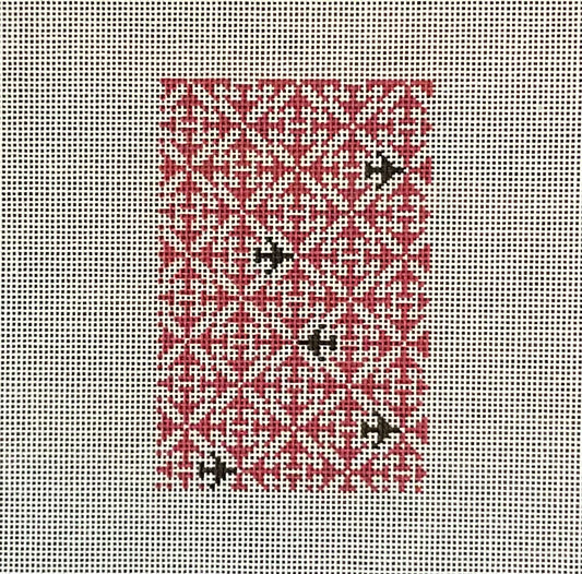 Airplane Graphic Black Passport Cover Insert