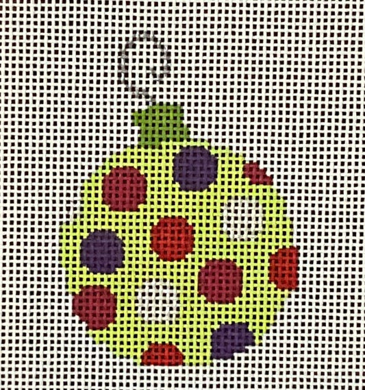 Dots on Green Bauble
