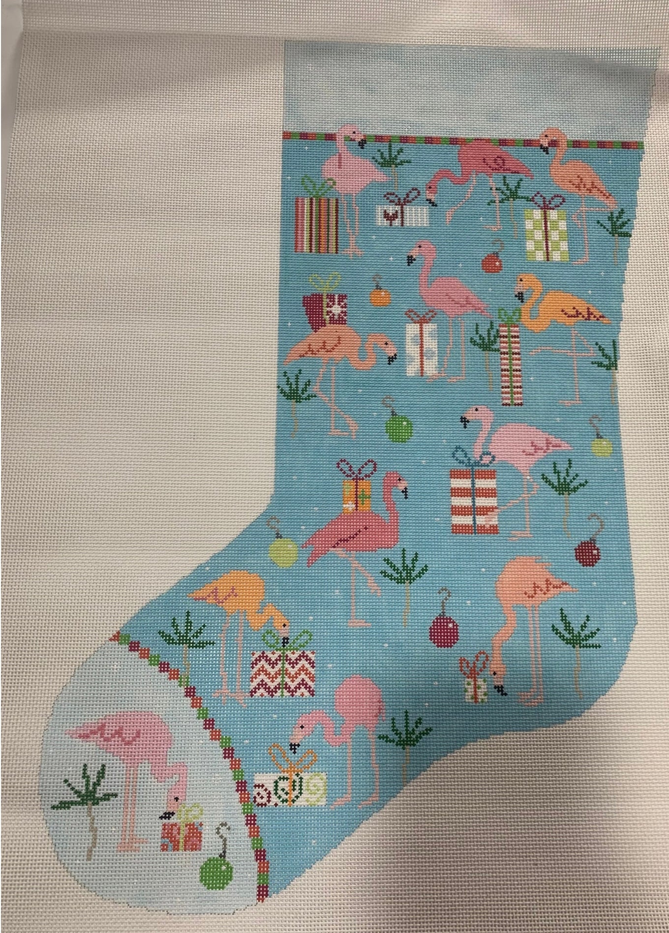 Flamingos Stocking