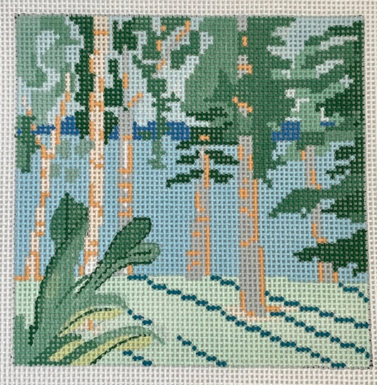 Birch Tree Lake View