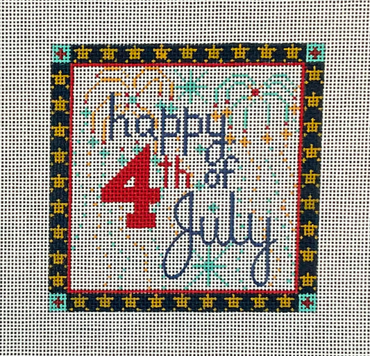 Happy 4th of July Square
