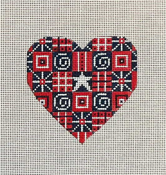 Heart with Swirls
