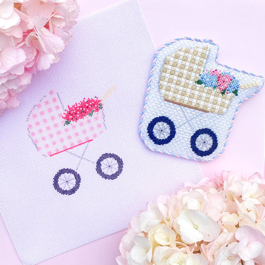Baby Carriages Pink Ornament