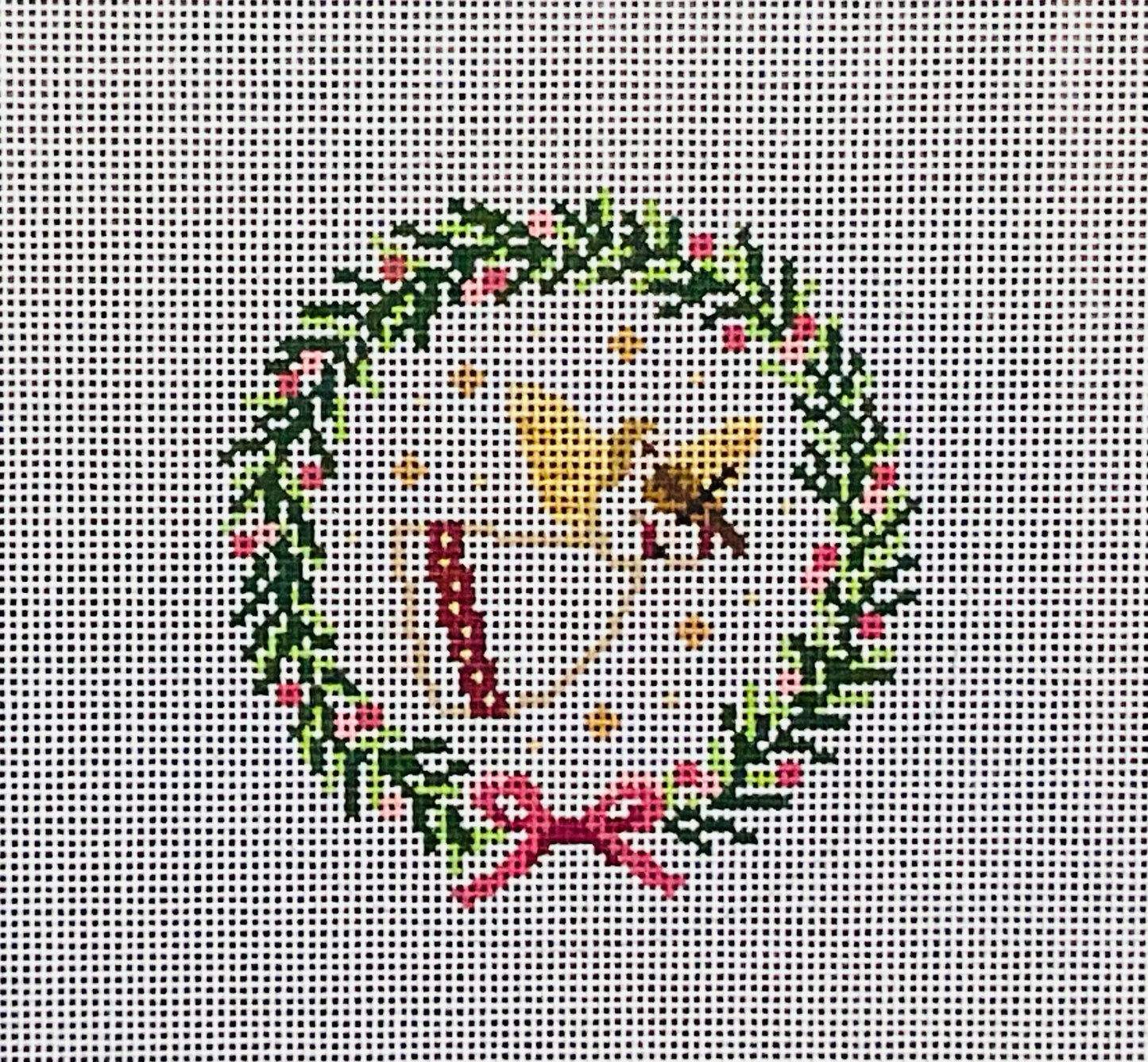 Angel with Violin Wreath
