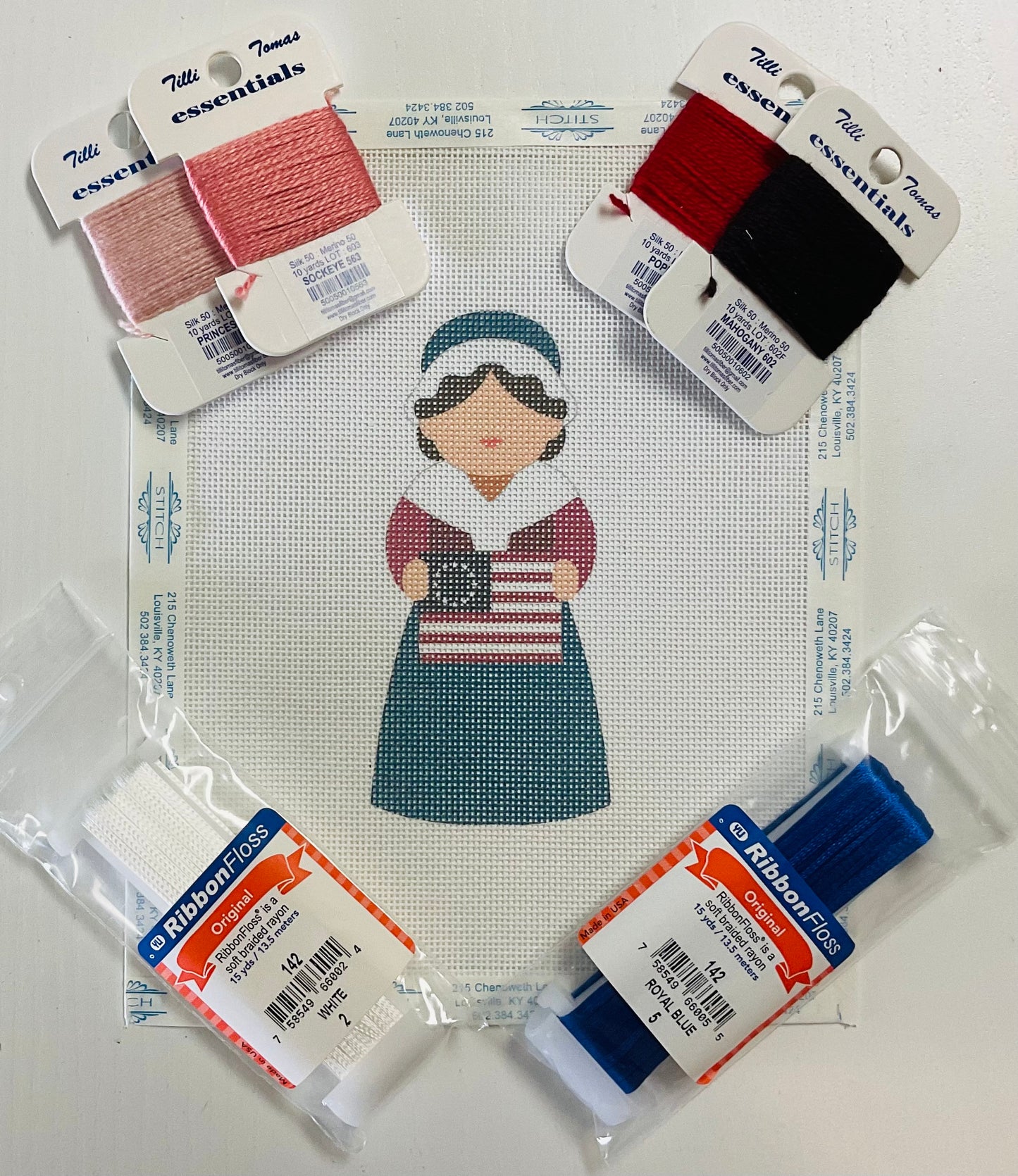 Kitday Tuesday Betsy Ross with Premium Threads $122 - 30% = $85.40