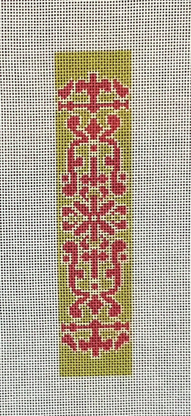 Book Mark Insert Yellow Green Design