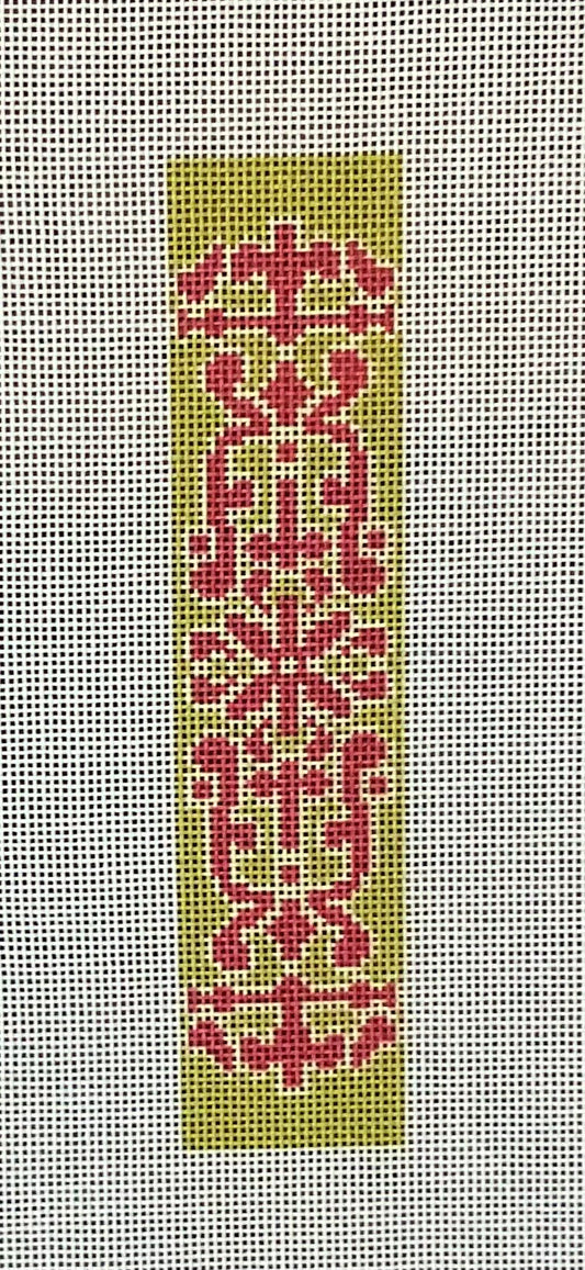 Book Mark Insert Yellow Green Design