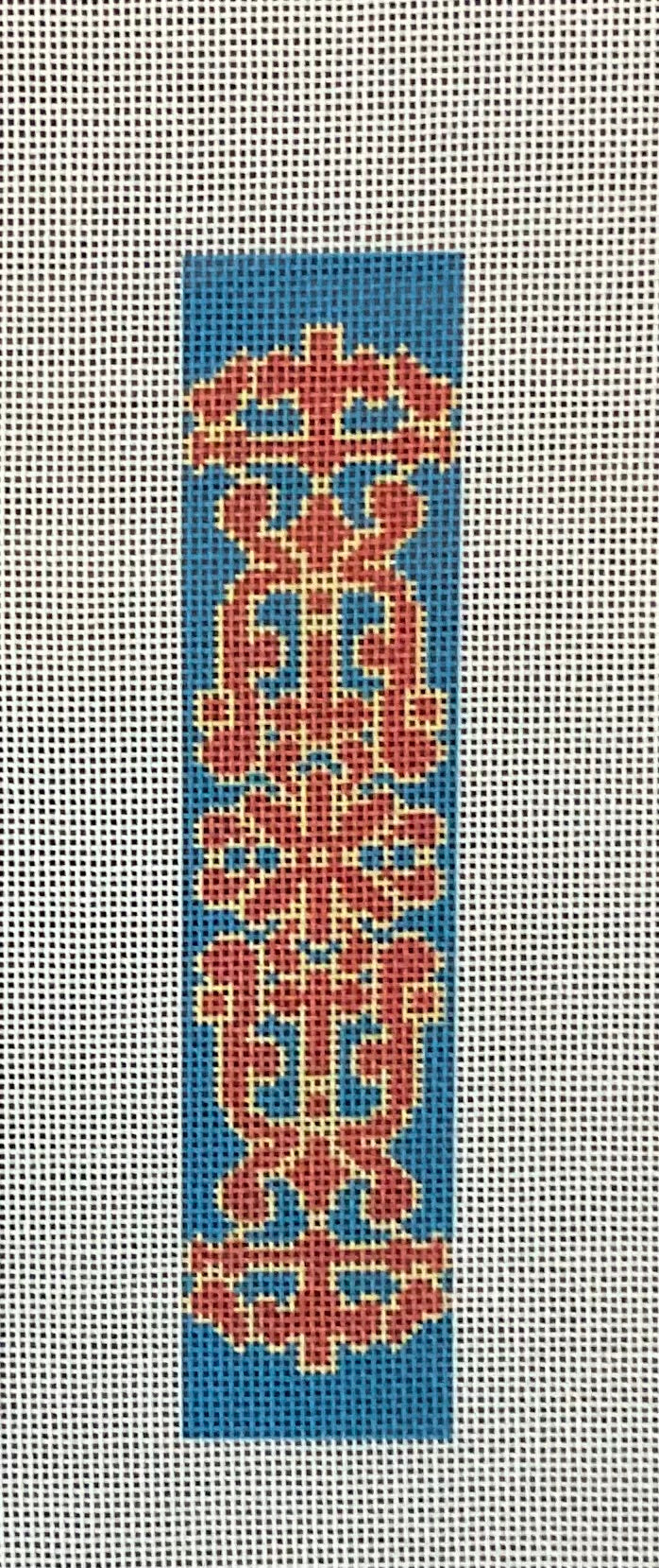Book Mark Insert Blue Decorative Design