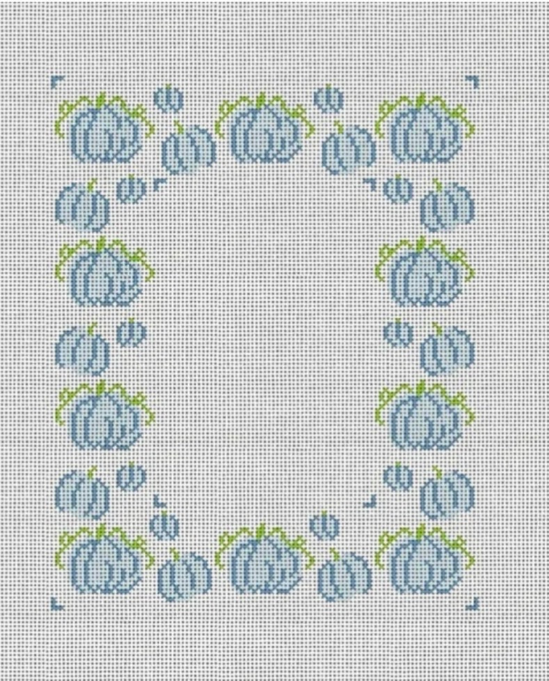 Blue Pumpkin Frame