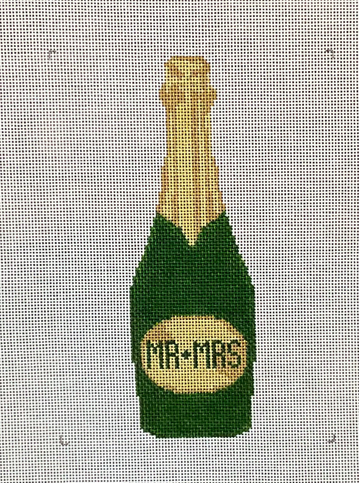 Mr. and Mrs. Champagne Bottle