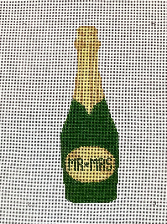 Mr. and Mrs. Champagne Bottle
